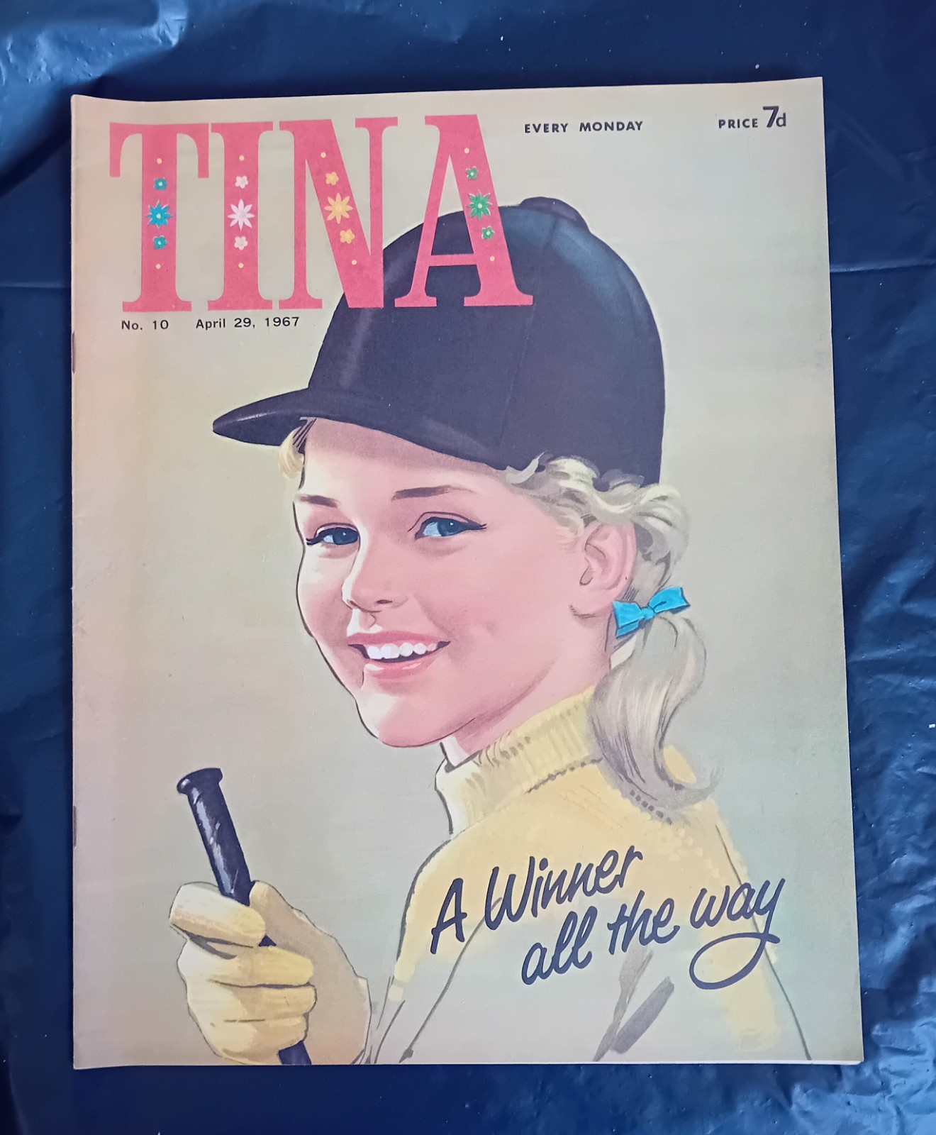 TINA comic #10 (29/04/1967). Jane Bond/Trolls/Black Beauty. FN