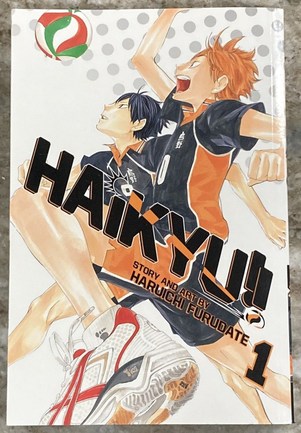 HAIKYU Manga Volume 1 Haruichi Furudate Shonen Jump Graphic Novel PB Libro 2021