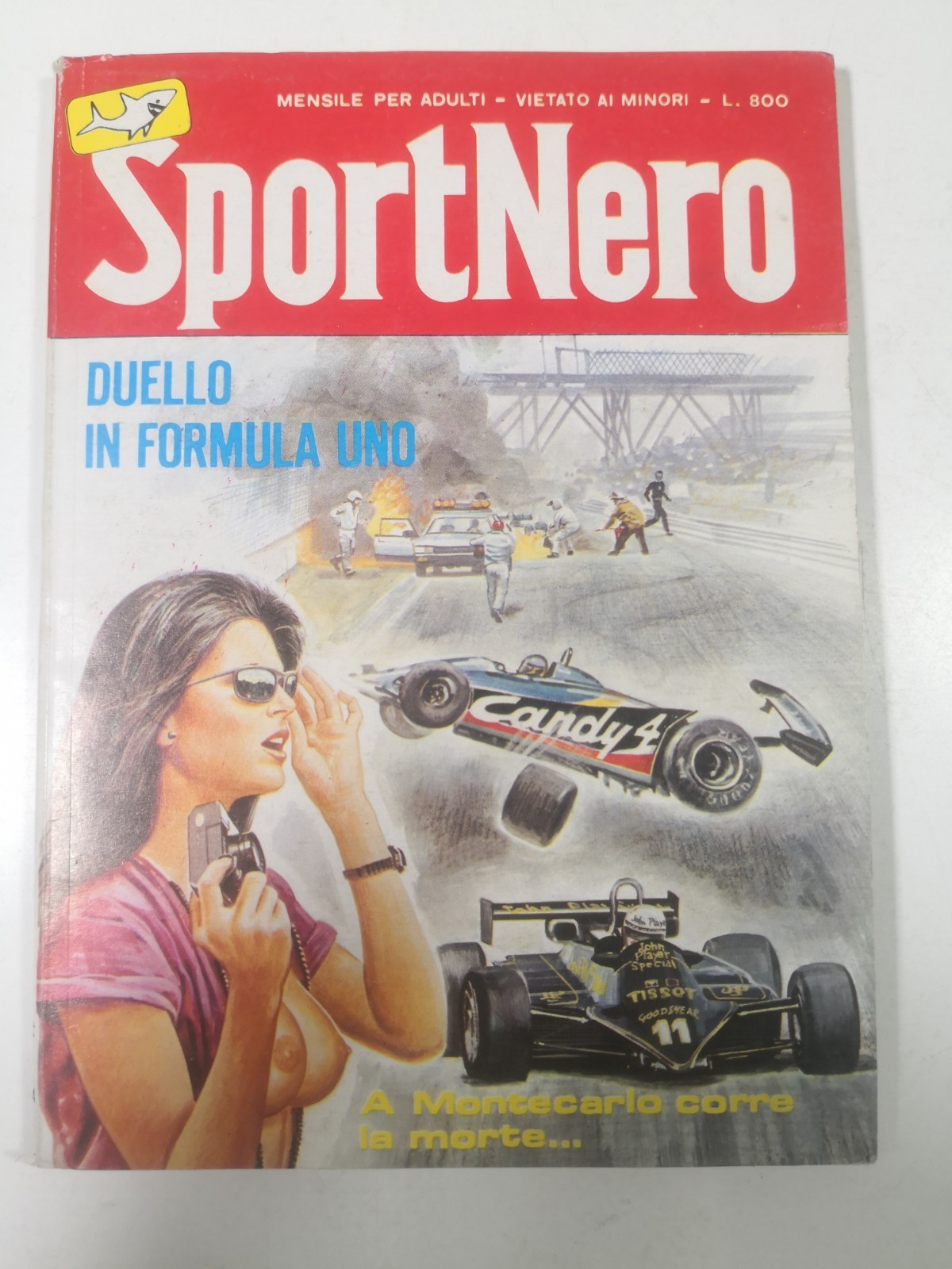 Sport Nero  n.5  "duello in formula uno" ediperiodici ed.-1984