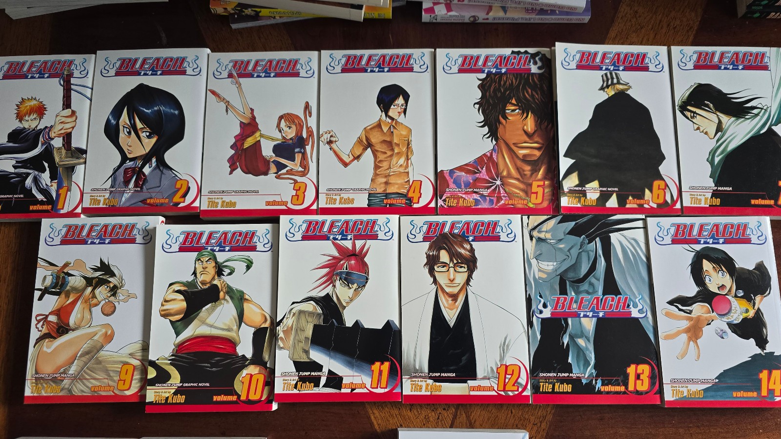 Bleach manga inglese 1-45, 56-58,63-64 Viz Media