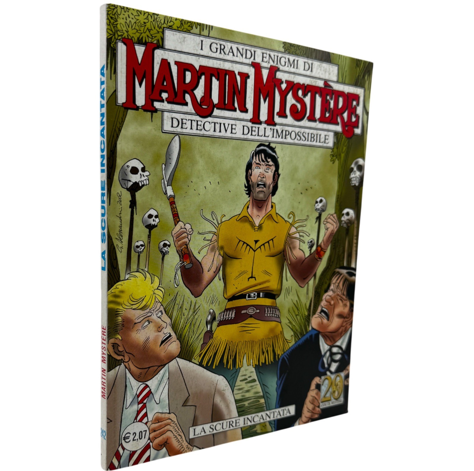 Martin Mystère 242 La Scure Incantata Alfredo Castelli Sergio Bonelli 2002
