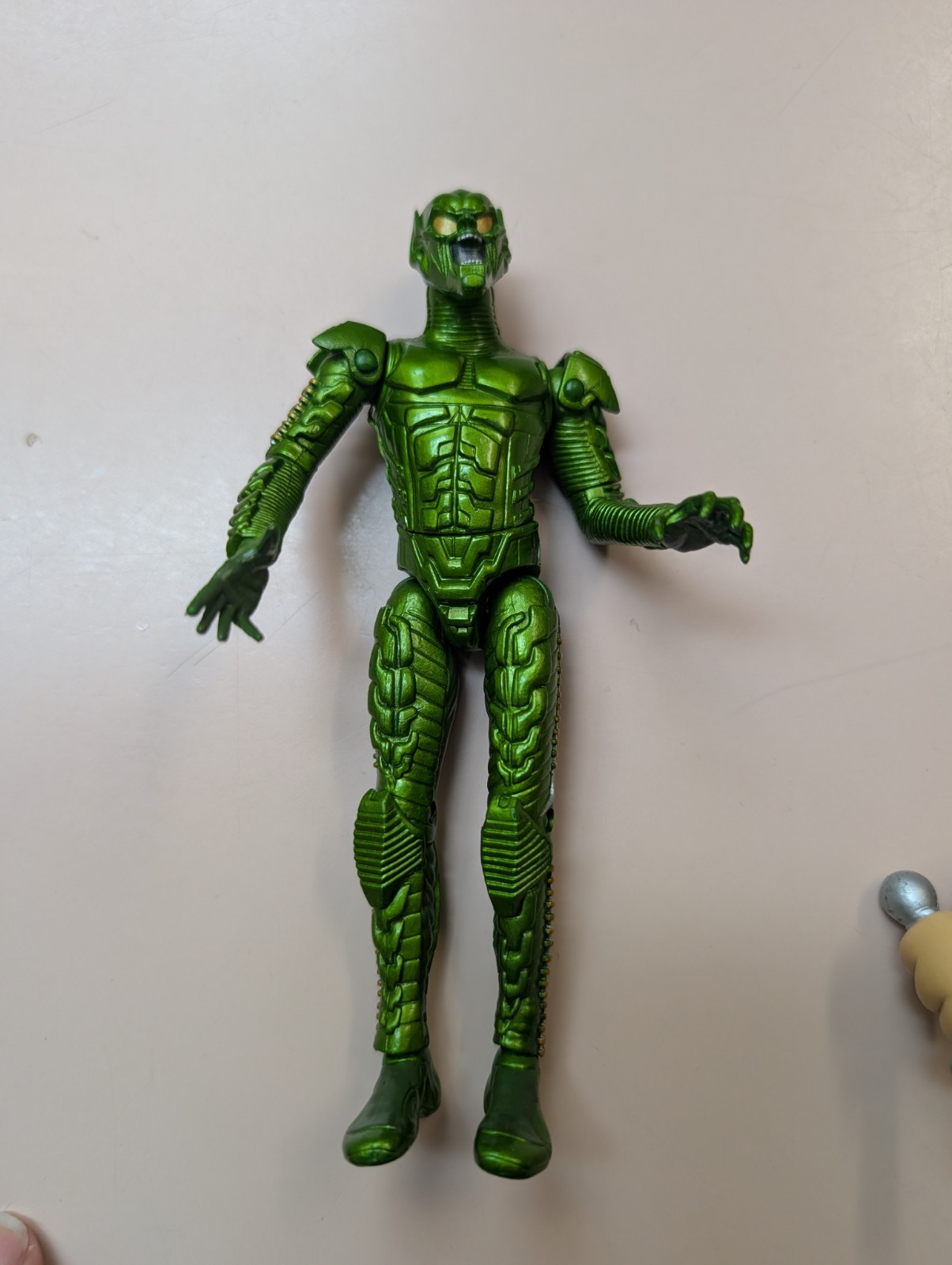 ToyBiz Spider-Man Green Goblin action figure film zucca bomba William Dafoe