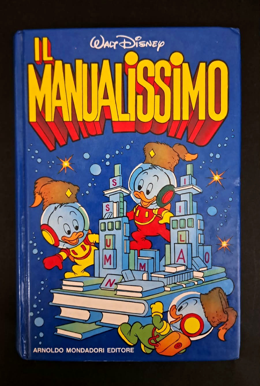 IL MANUALISSIMO Walt Disney PRIMA EDIZIONE MONDADORI MARZO 1986