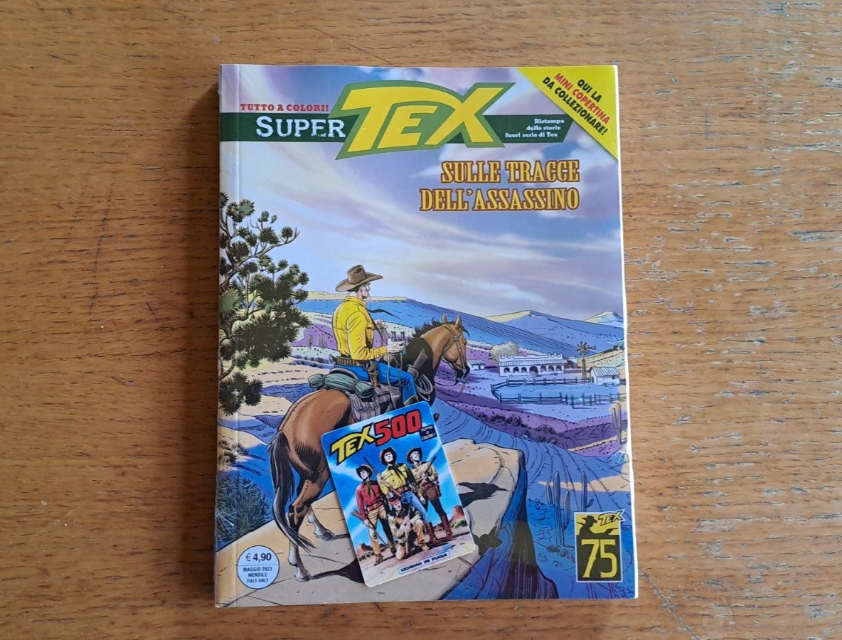 Super Tex n.19: "Sulle tracce dell'assassino", Bonelli Editore, 2023, blisterato