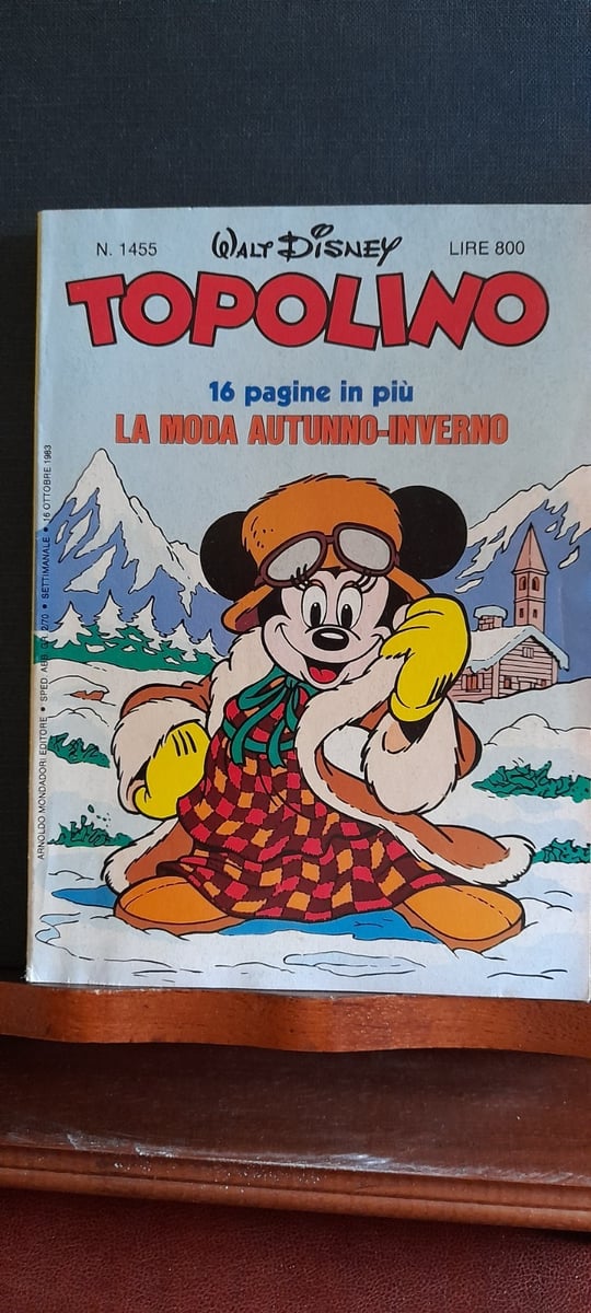 TOPOLINO LIBRETTO 1455 del 16-10-1983 - QUASI EDICOLA