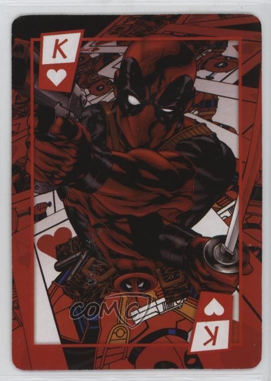 Carte da gioco Aquarius Marvel Deadpool 2011 Deadpool #KH a8a
