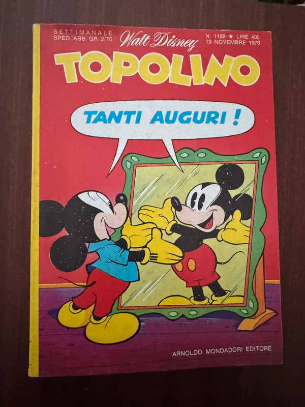 topolino n.1199 del 19 novembre 1978