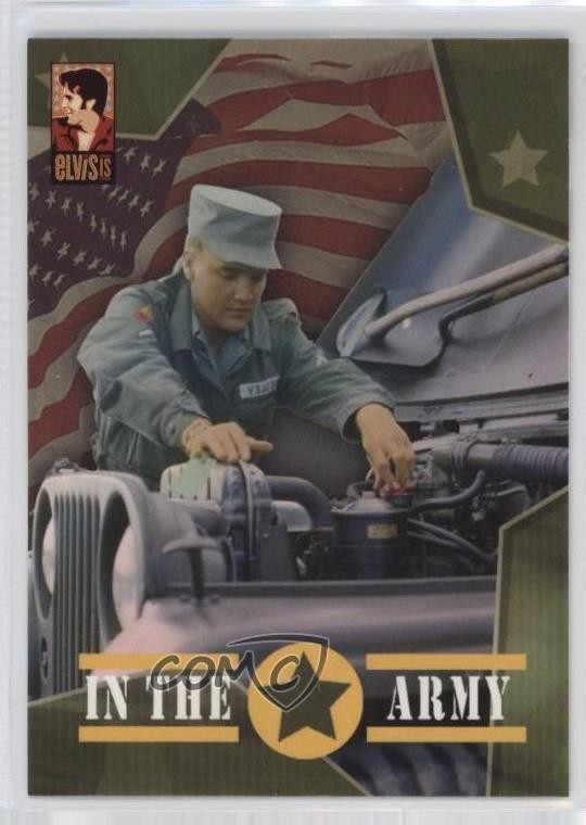 2007 Press Pass Elvis Is In The Army Elvis Presley Private Presley #38 2rz