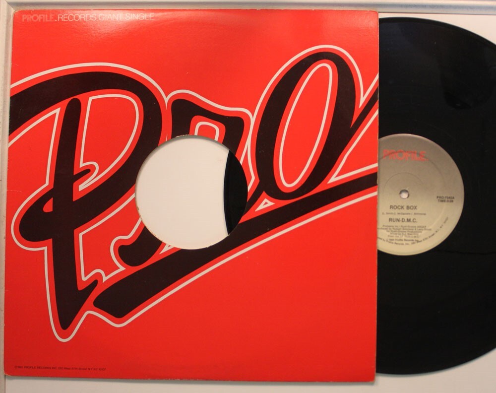 Run-Dmc 12In Rock Box Su Profilo - Vg++ / Generico