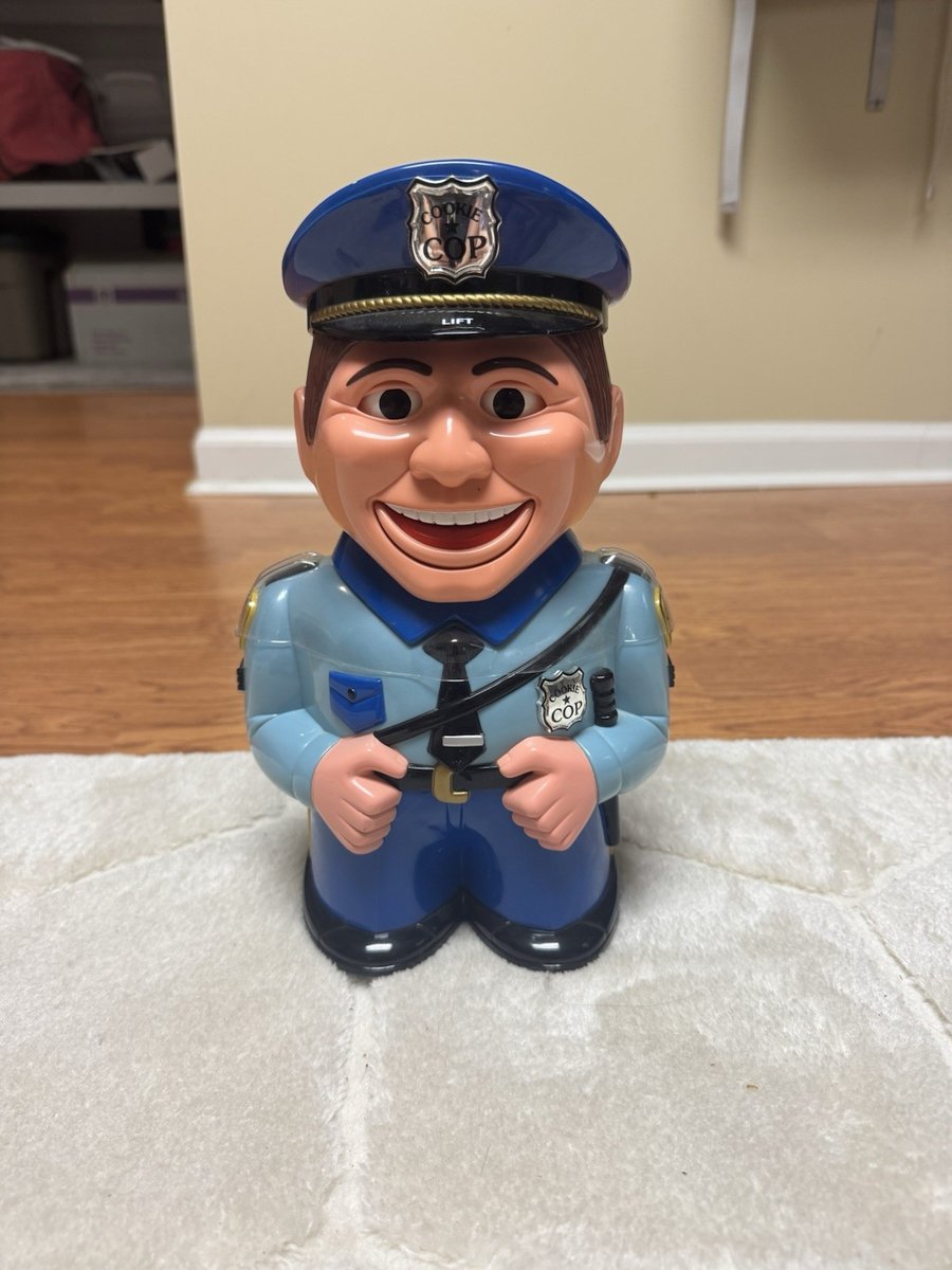 Biscottiera The Original Cookie Cop 2001 ~ USATA