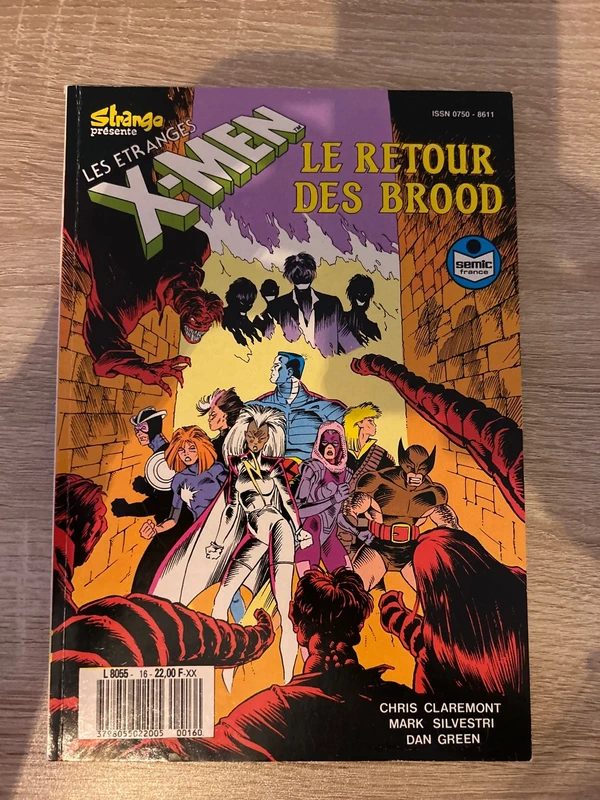 Les Étranges X-Men n°16 – Le Retour des Brood – Semic 1990