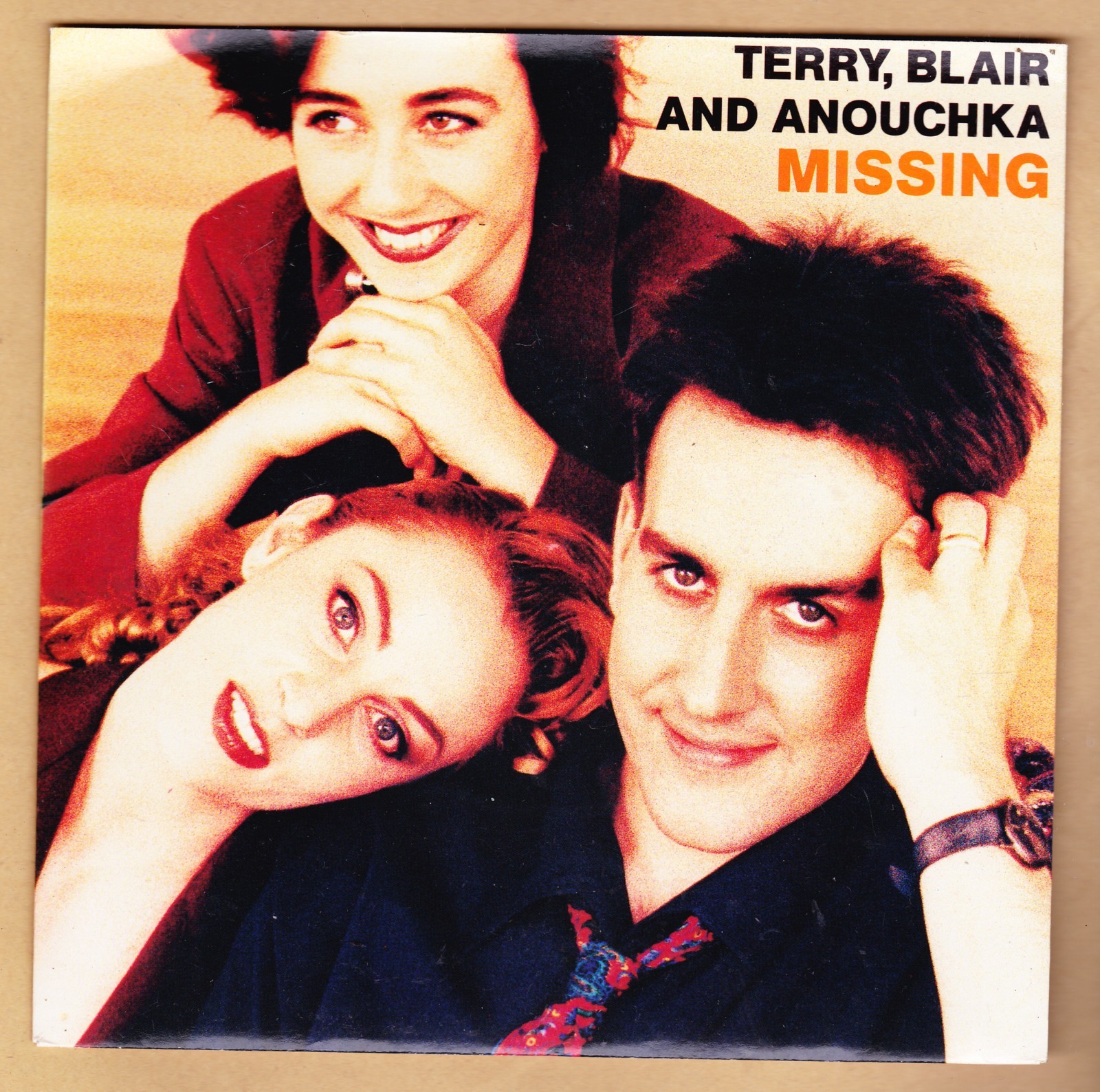 Terry, Blair & Anouchka – Missing UK 7" PS