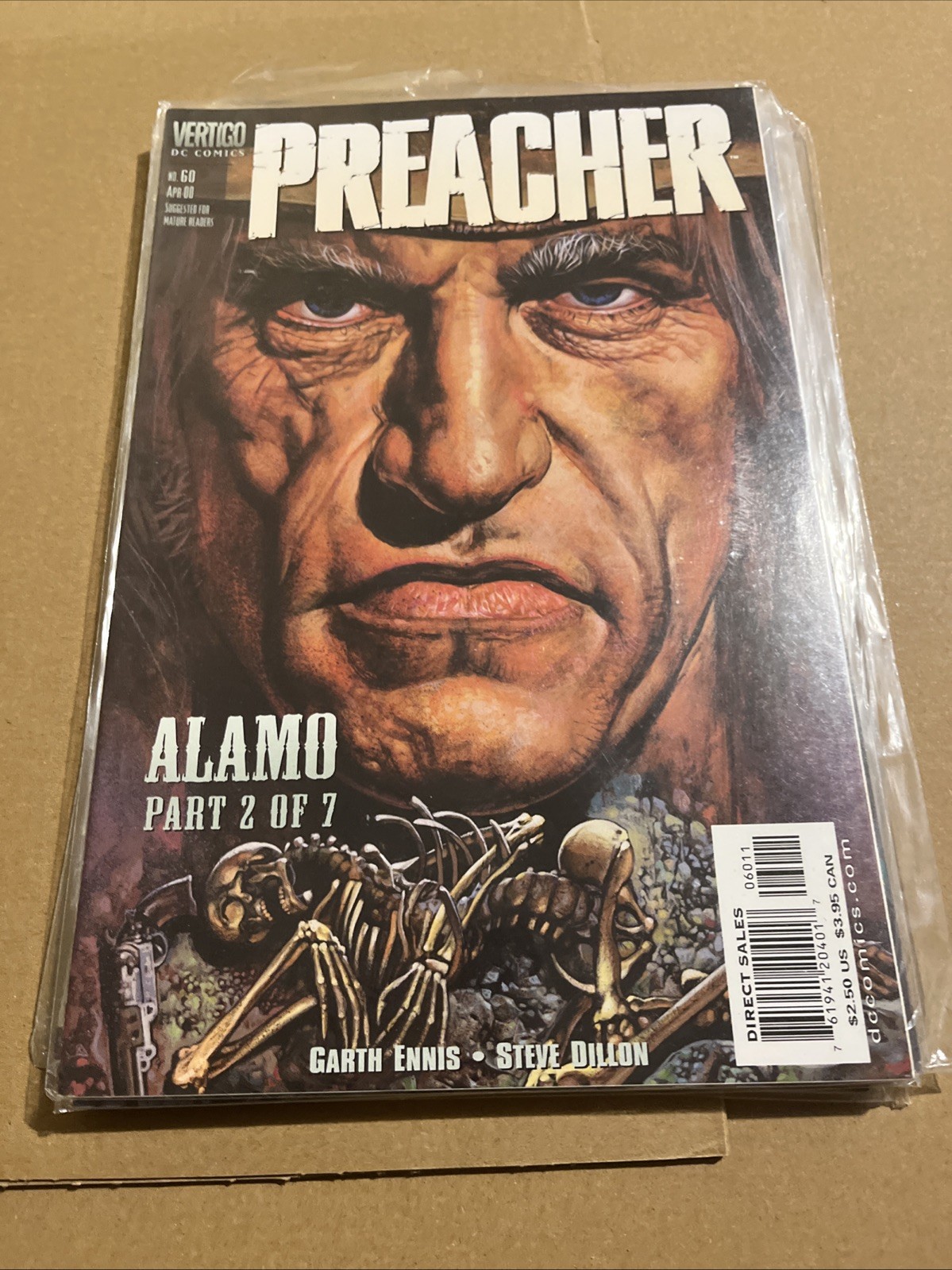 PREACHER VERTIGO COMICS ISSUE 60