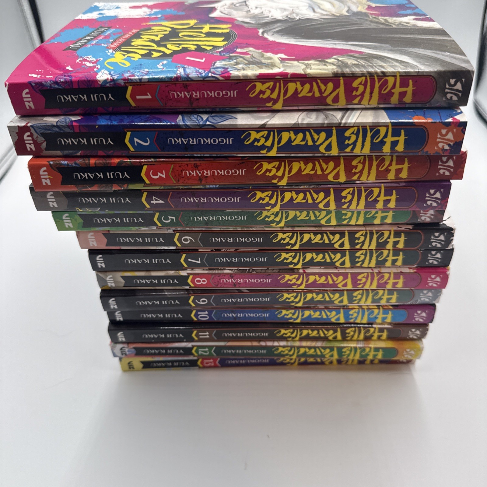 Hell's Paradise Jigokuraku Manga Vol 1-13 Set Completo