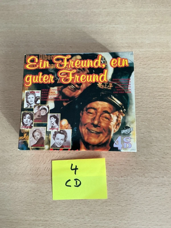 4 CD Box Ein Freund ein guter Freund