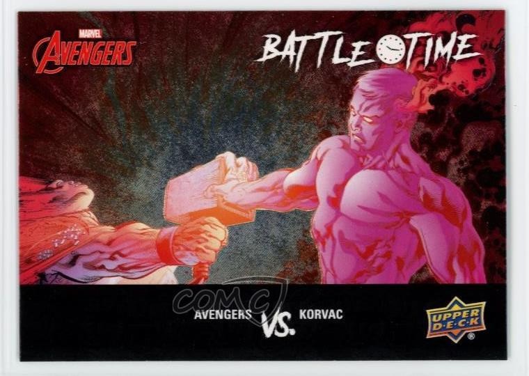 2024 Upper Deck Marvel Avengers Battle Time Avengers vs Korvac #BT-6 1b9b
