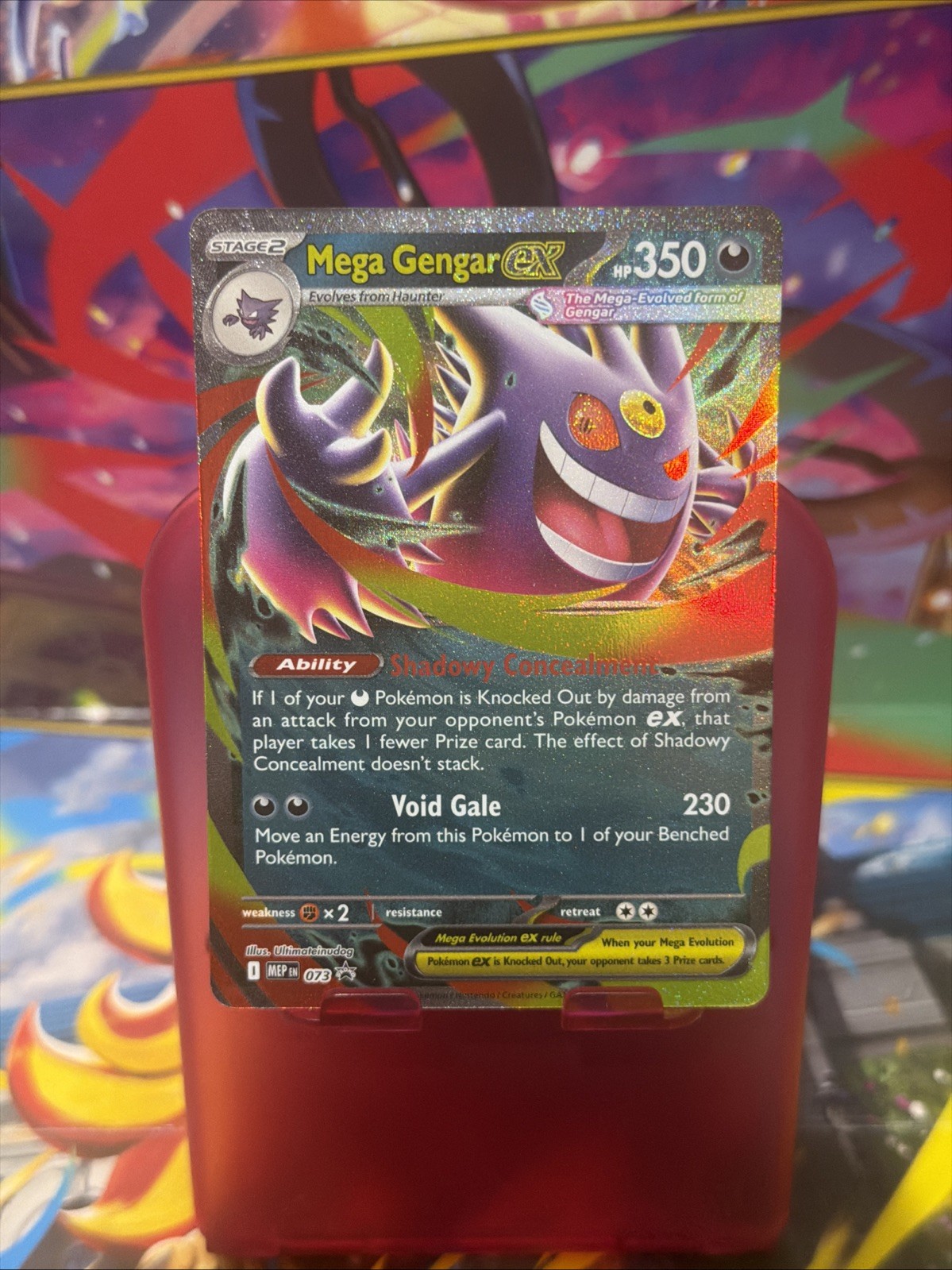 Mega Gengar ex 073 Me: Mega Evolution Promo Holo