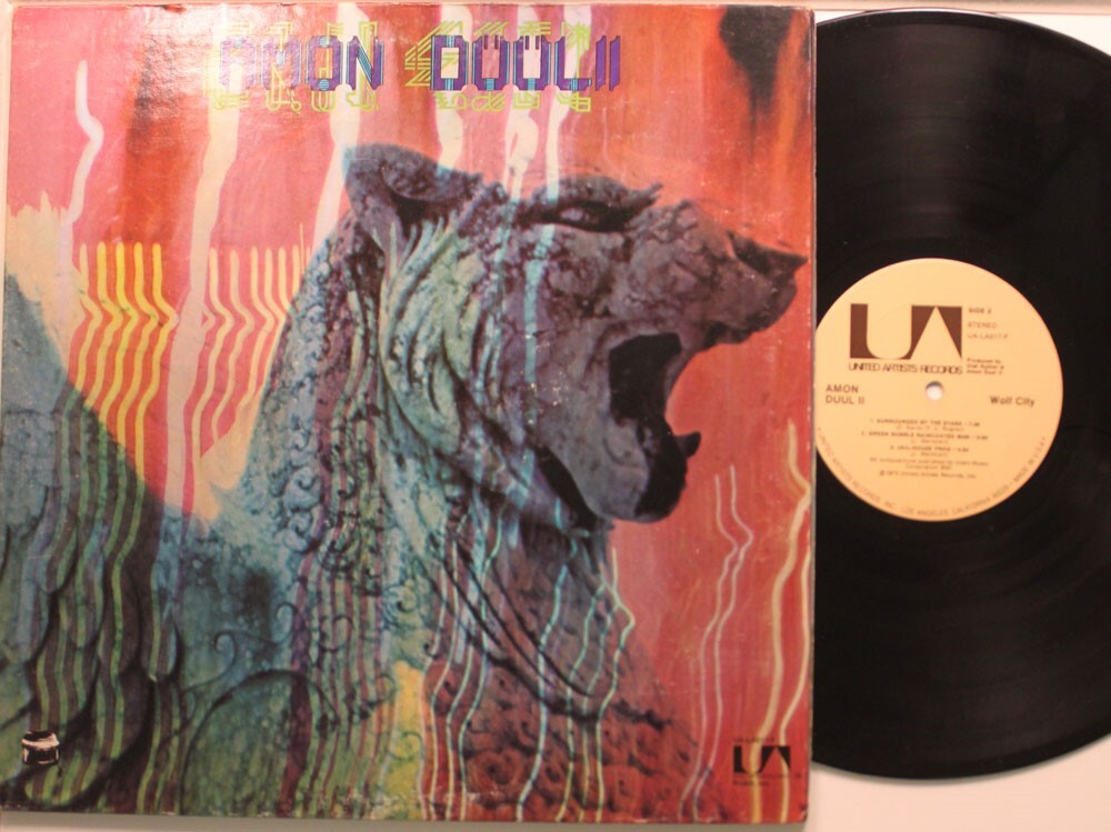 Amon Düül II Lp Wolf City Su UA - Vg++ / Vg+ A Vg++