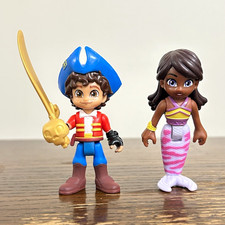 Fisher-Price Giocattoli Prescolari Santiago dei Mari Set di Figure Pirata, 2 Personaggi