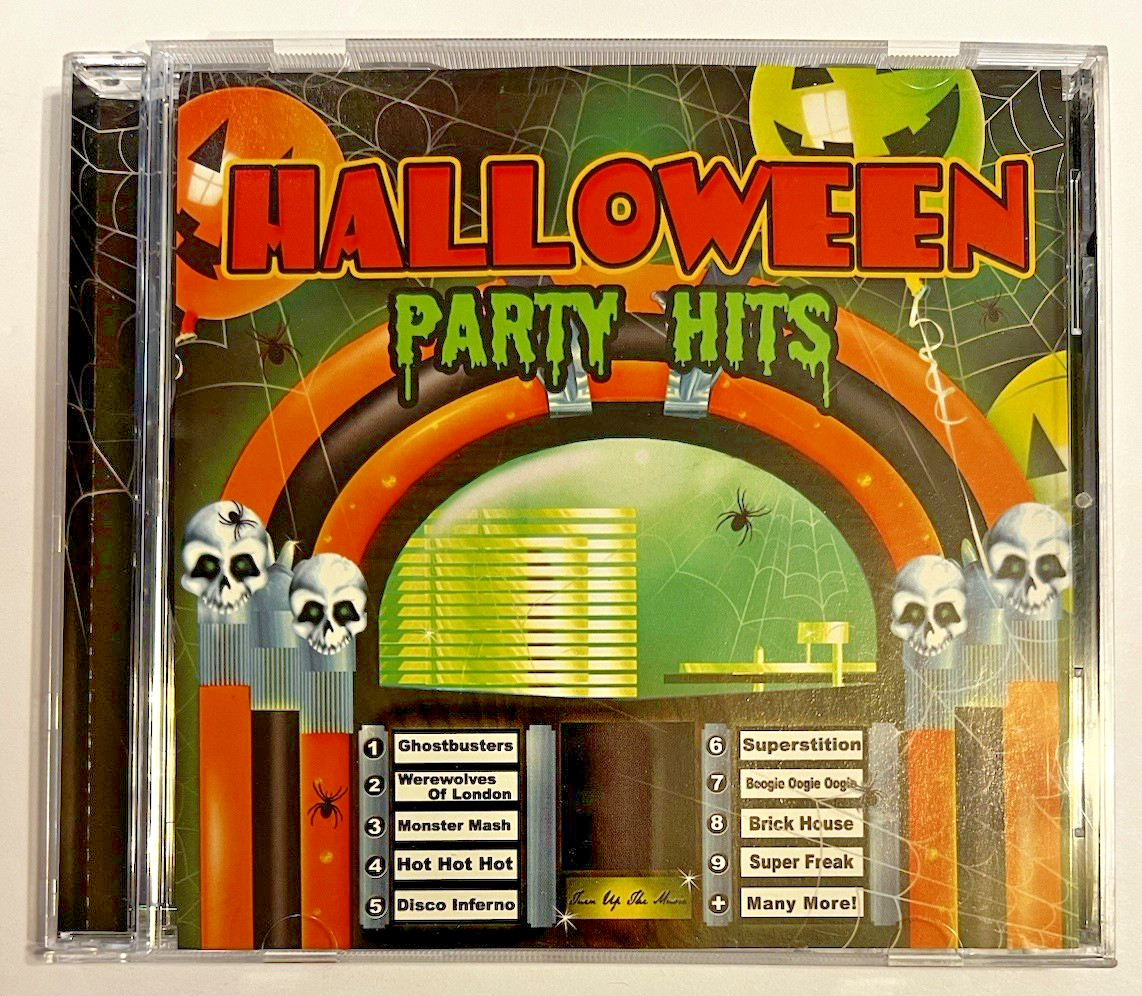 DJ's Choice- HALLOWEEN PARTY HITS - The Hit Crew CD 20 Ghoulish Tracks-Like New
