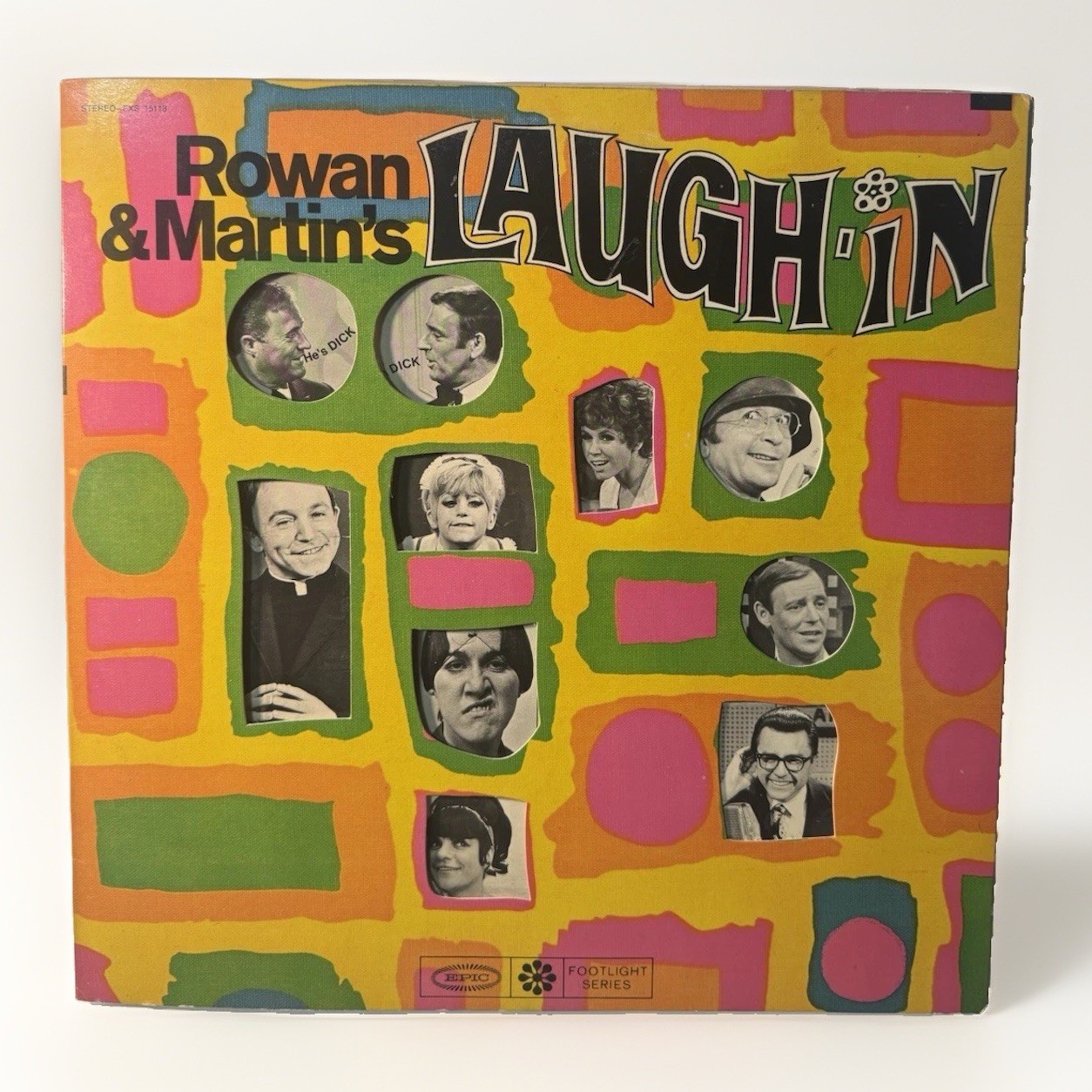 Rowan & Martin’s Laugh-In 1968 Vinyl LP Epic FXS 15118 Gatefold Comedy