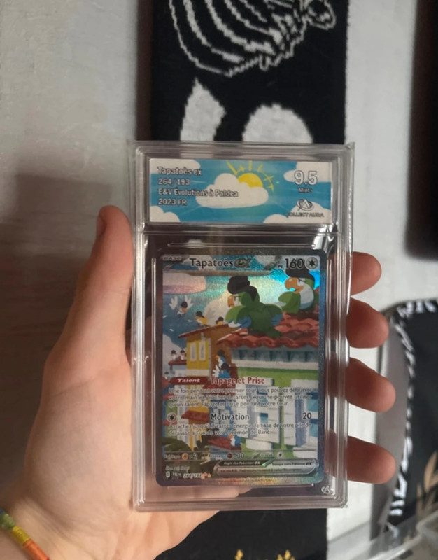 Tapatoes ex 264/193 grader collect aura 9.5