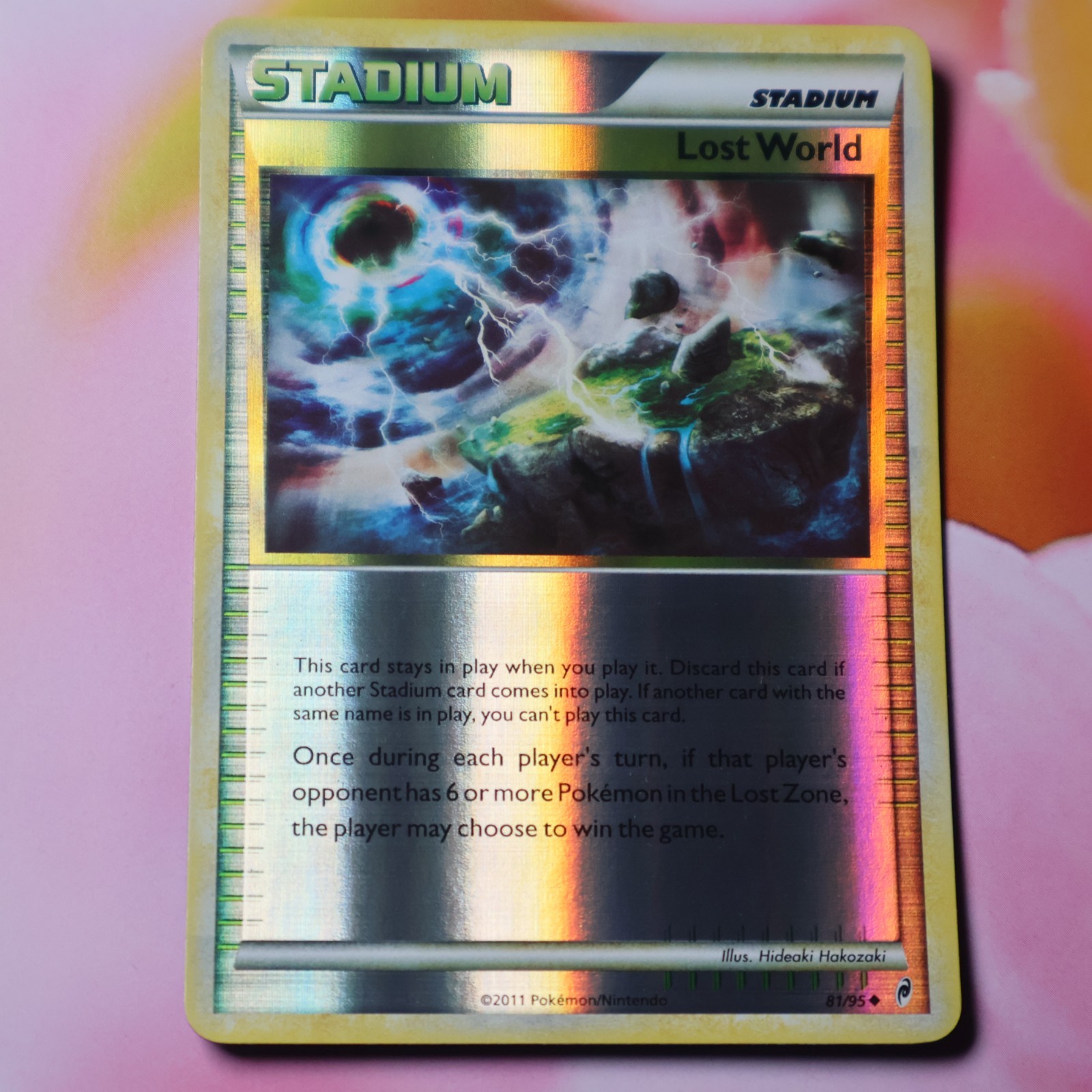 Lost World Reverse Holo Uncommon Call of Legends 81/95
