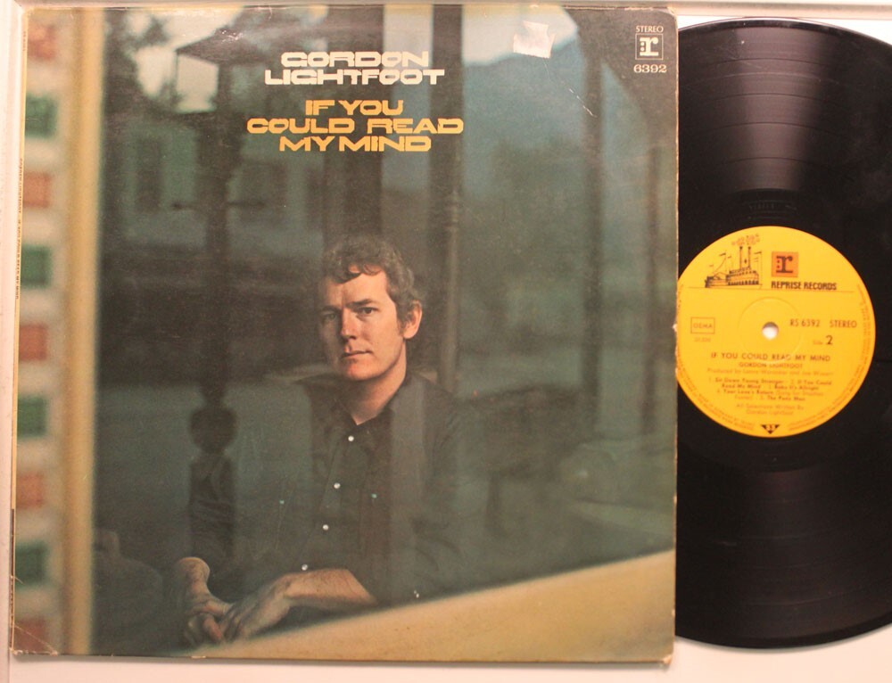 Gordon Lightfoot Tedesco Importazione LP If You Could Read My Mind A Reprise -