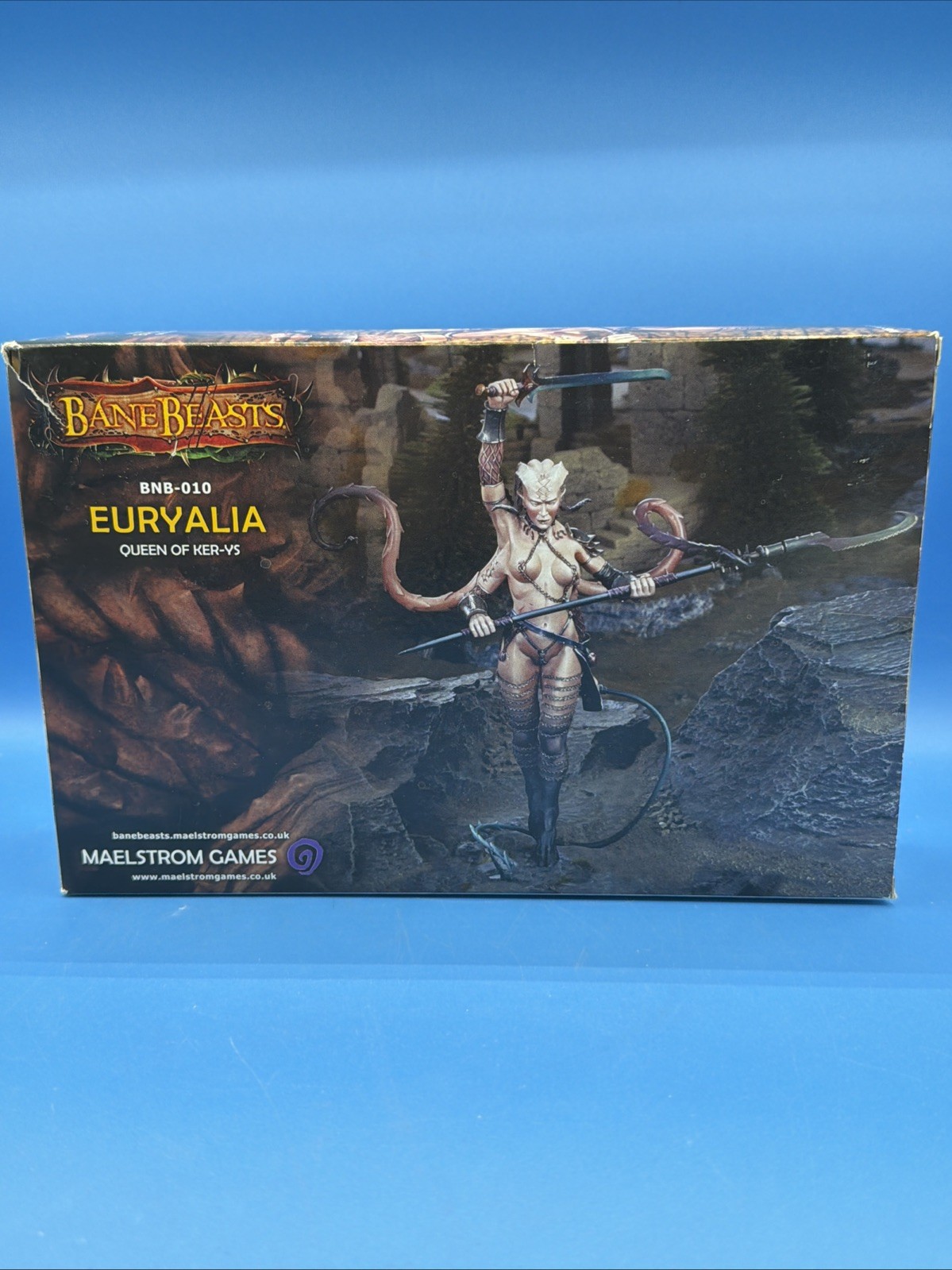 Modellino Bane Beasts Euryalia Queen Of Ker-ys BNB-010 giochi Maelstrom raro 