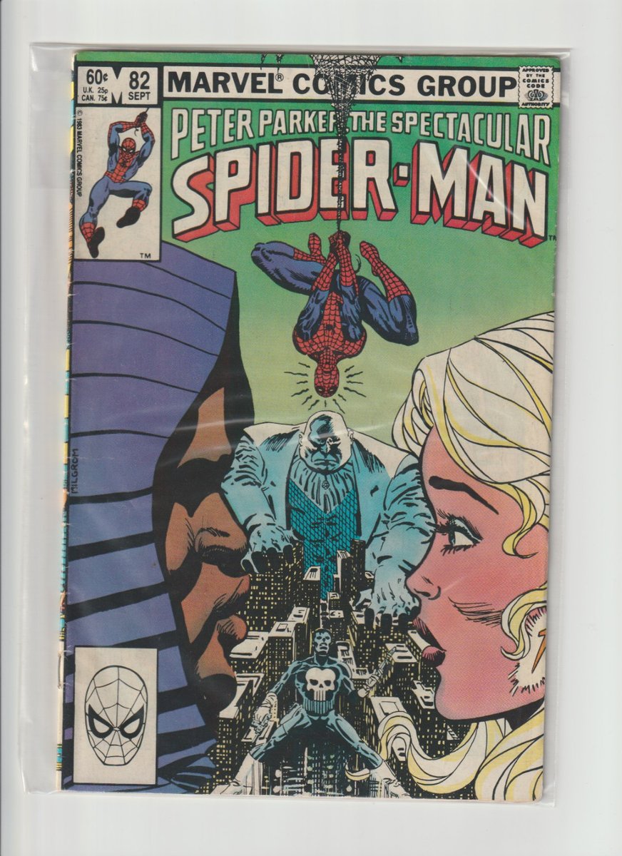 Peter Parker, The Spectacular Spider-Man #82, Marvel Comics, September 1983.