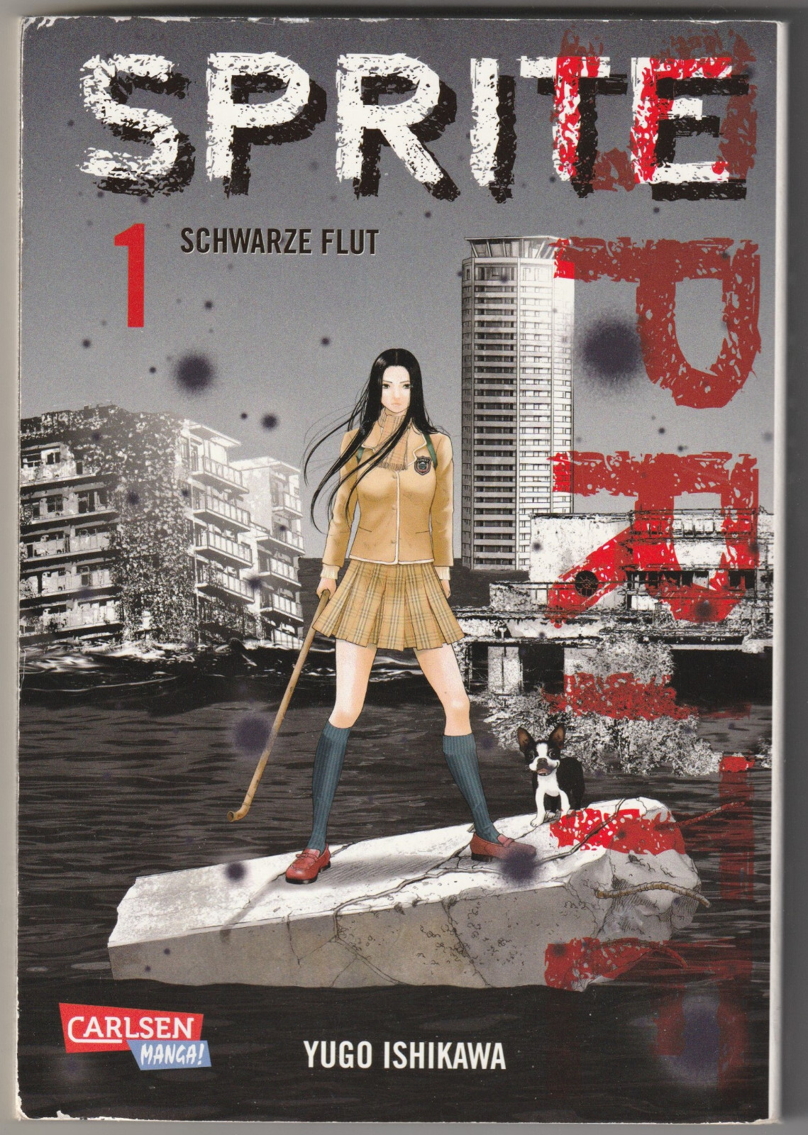 ✪ SPRITE #1 Black Flout, manga Carlsen 2014 MANGA TASCABILE Z2