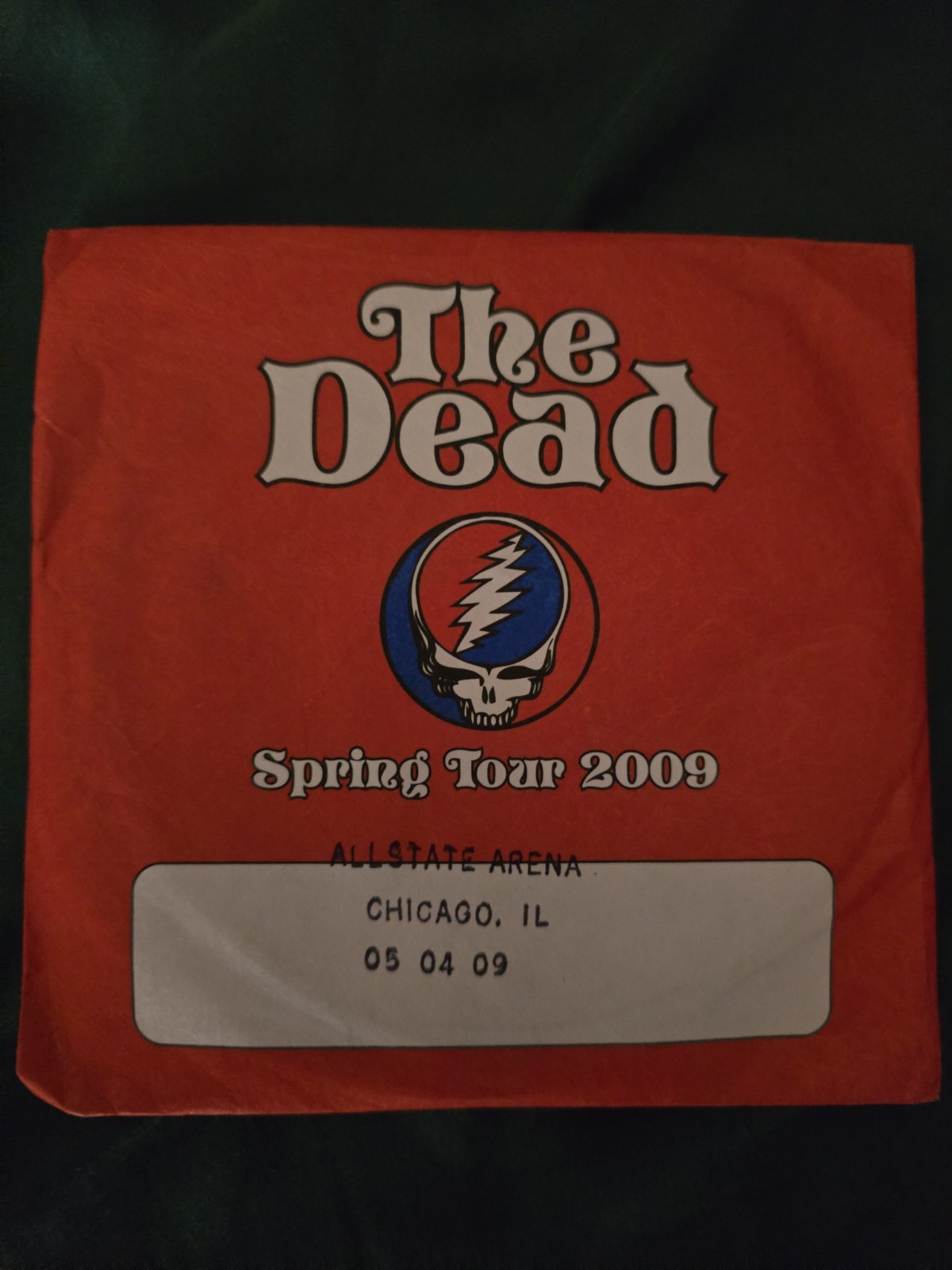 The Dead Spring Tour 2009  Allstate Arena CHICAGO  IL 05  /04 / 09 Grateful Dead
