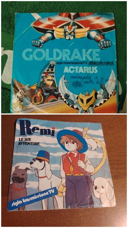 Goldrake + Remí 45 giri