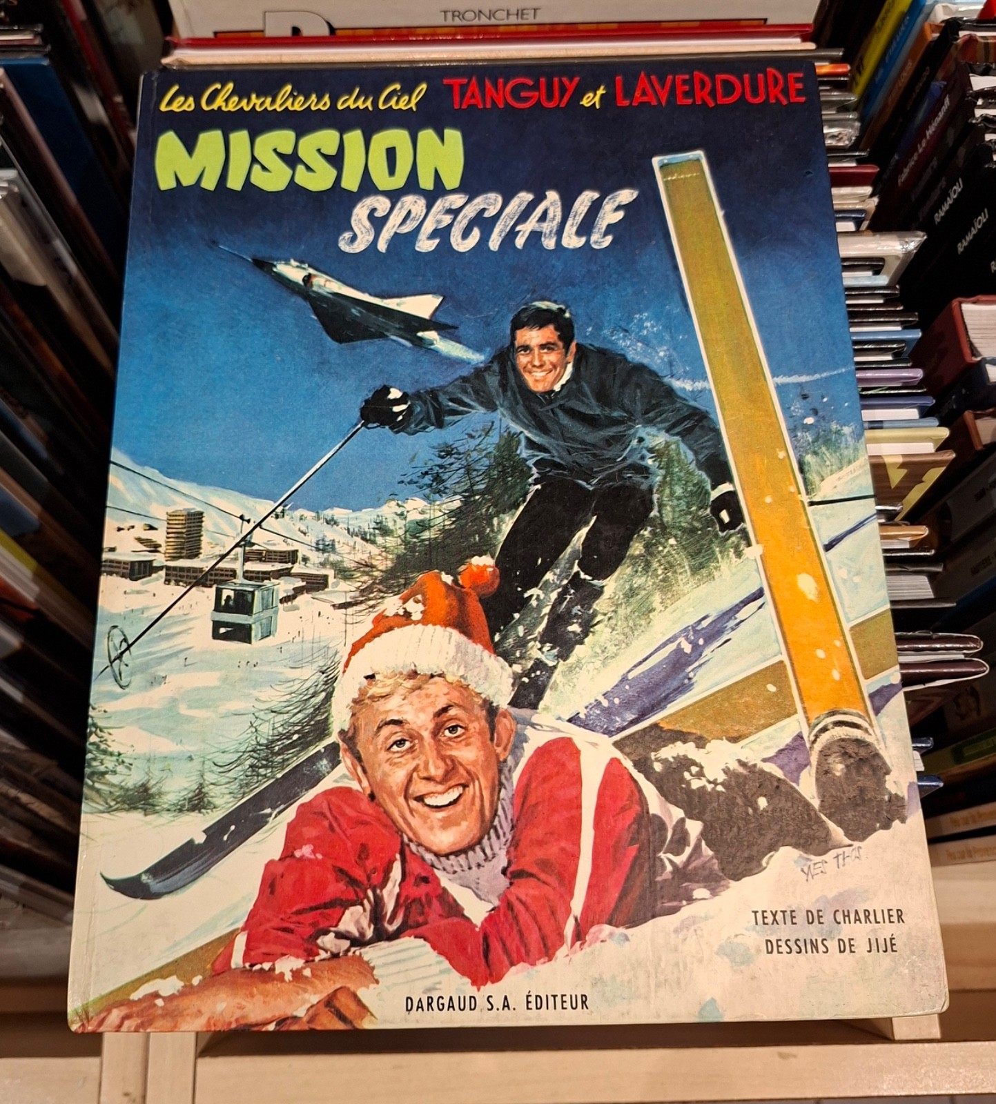 Tanguy et Laverdure T.10 Mission Spéciale _ Jijé - Charlier /EO 1968 Dargaud TBE