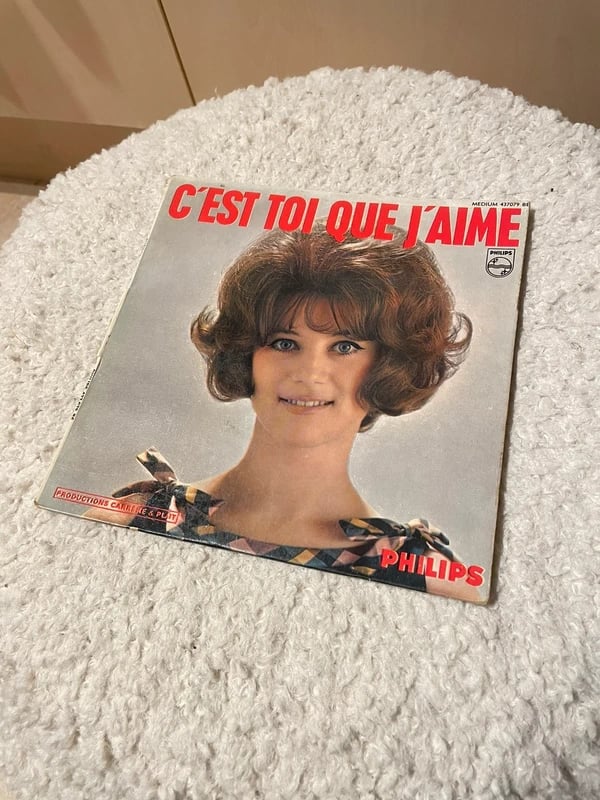 Vinyle Sheila C’est toi que j’aime 45 tours