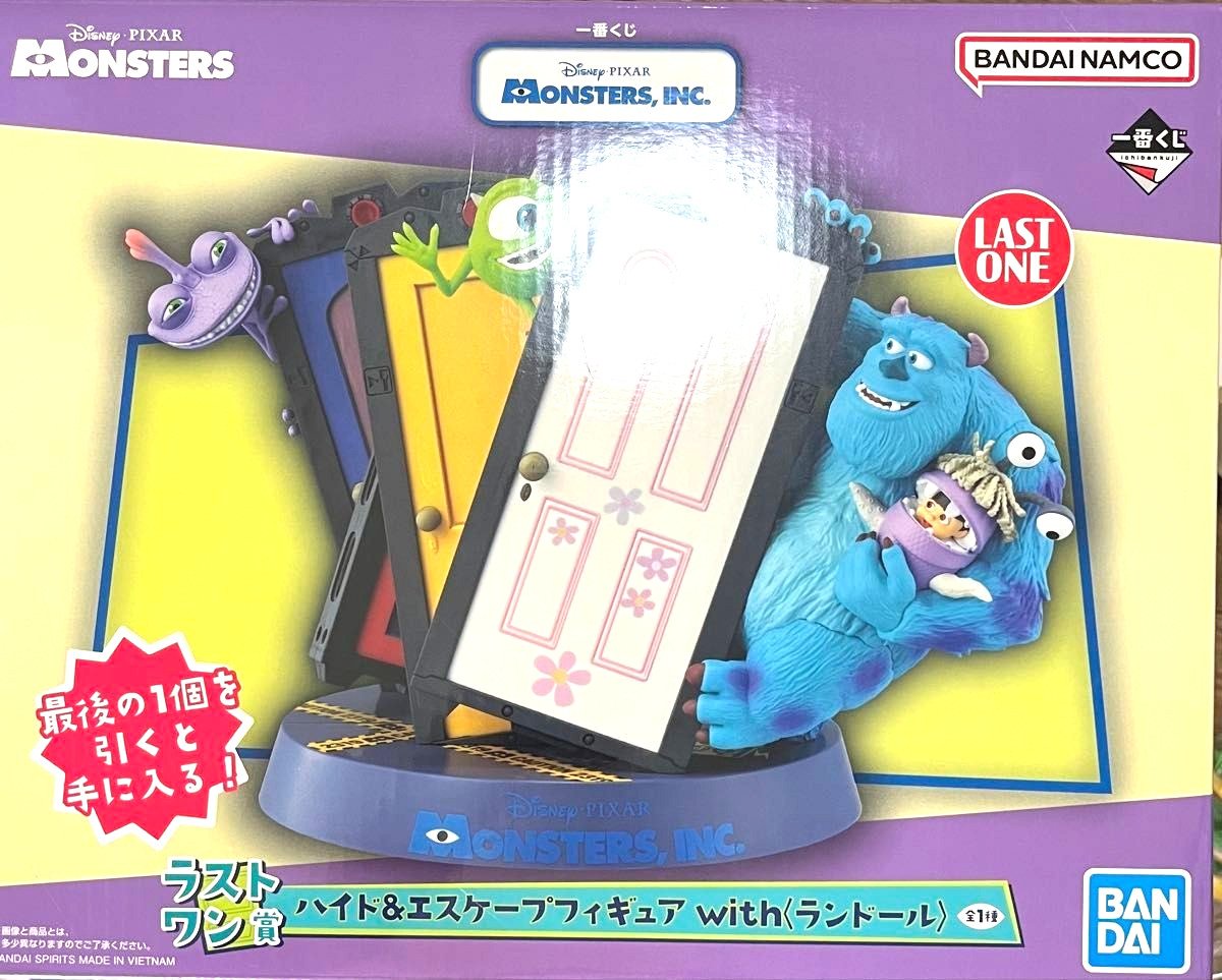 Figura Ichiban Kuji Monsters, Inc. Last One Prize Hide & Escape con Randall JP