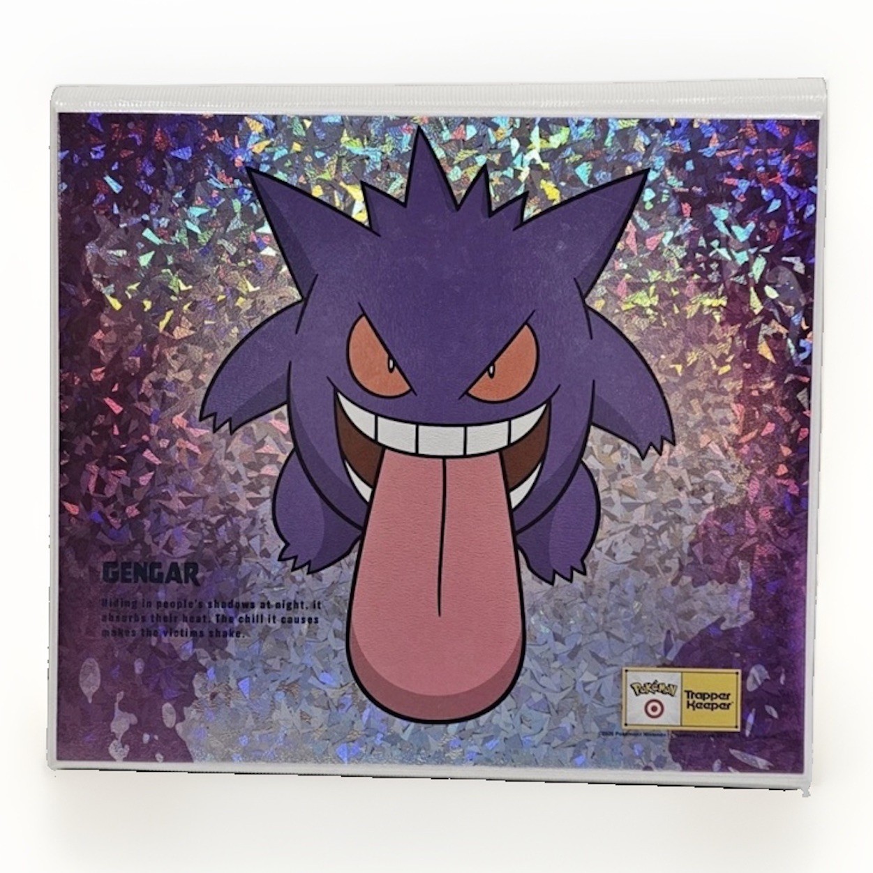 Pokemon Gengar Trapper Keeper Binder Mead Holographic Target Exclusive NEW