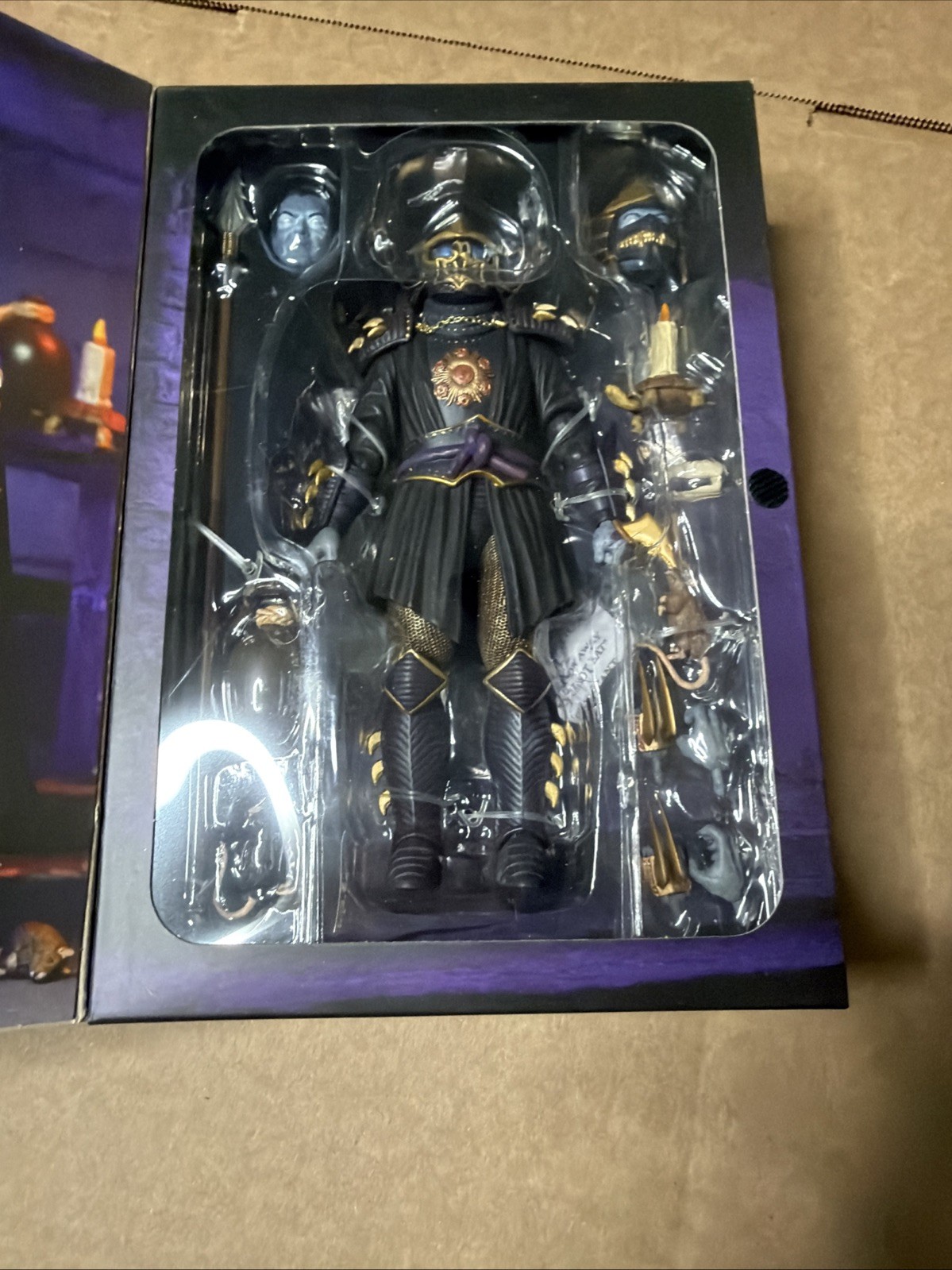 Neca Tmnt X Universal Monster Shredder come Dracula nuovo con scatola