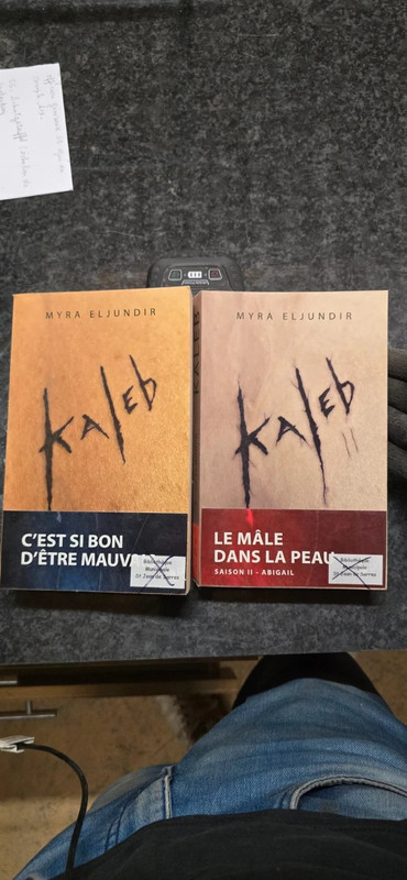Lot de 2 Livre Kaleb - tome 1 et 2