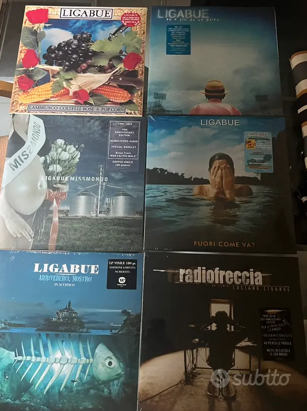 Ligabue - 6 vinili sigillati