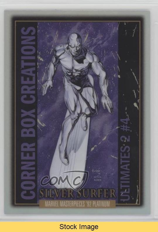 2024 Upper Deck Marvel Masterpieces '92 Rainbow Silver Surfer #CB-8 LEGGI 0s46