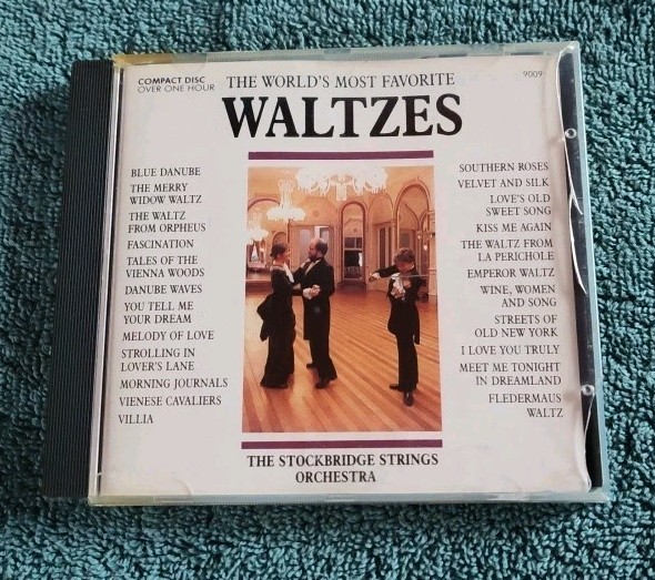 A Ticket to Vienna's Waltzes CD, 1987, USA.