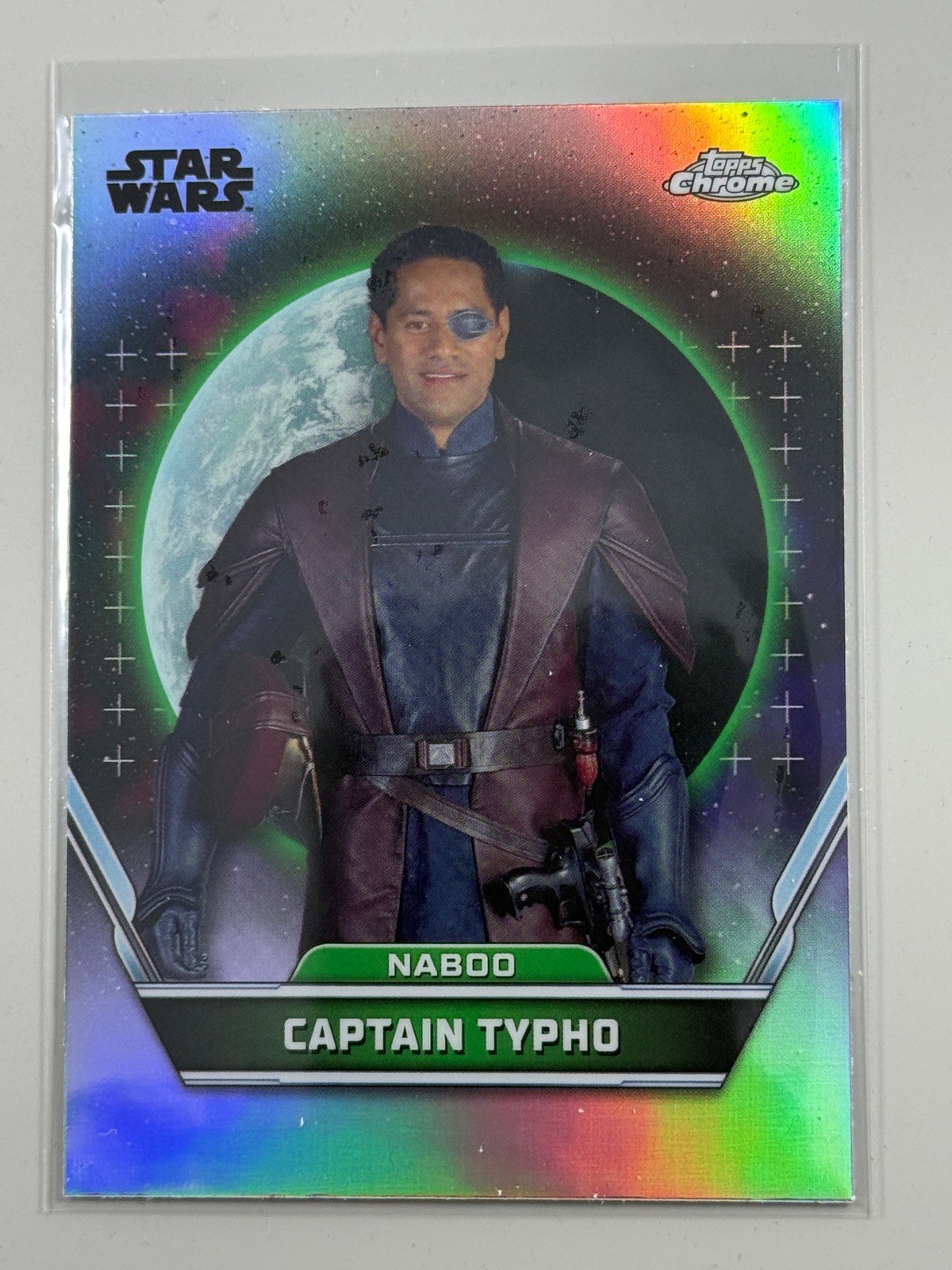 Topps Star Wars 2024 Hyperspace Captain Typho Naboo Refractor #24