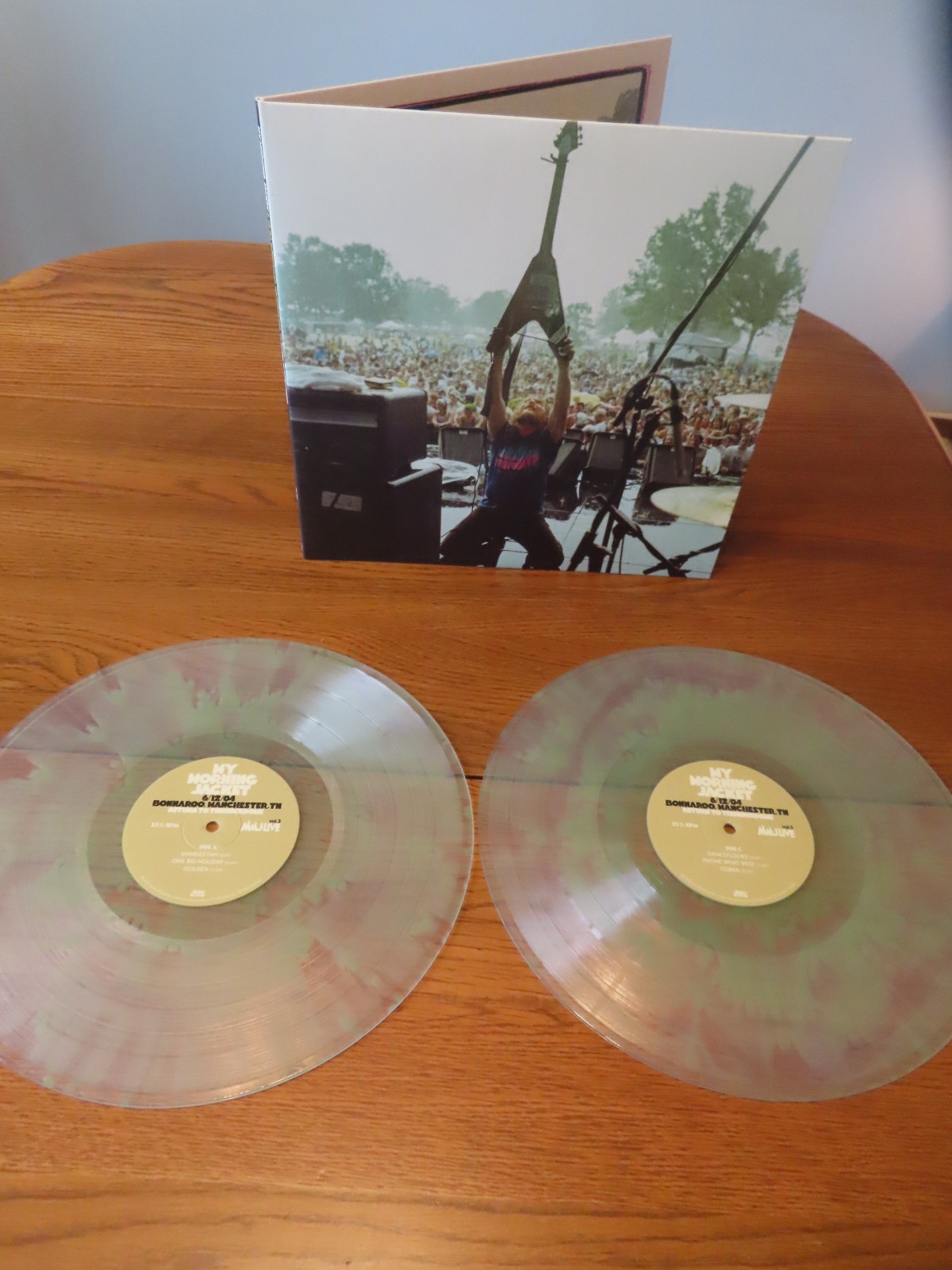My Morning Jacket MMJ LIVE VOL 3: BONNAROO 2004 (THUNDERDOME) Colored Vinyl 2 LP