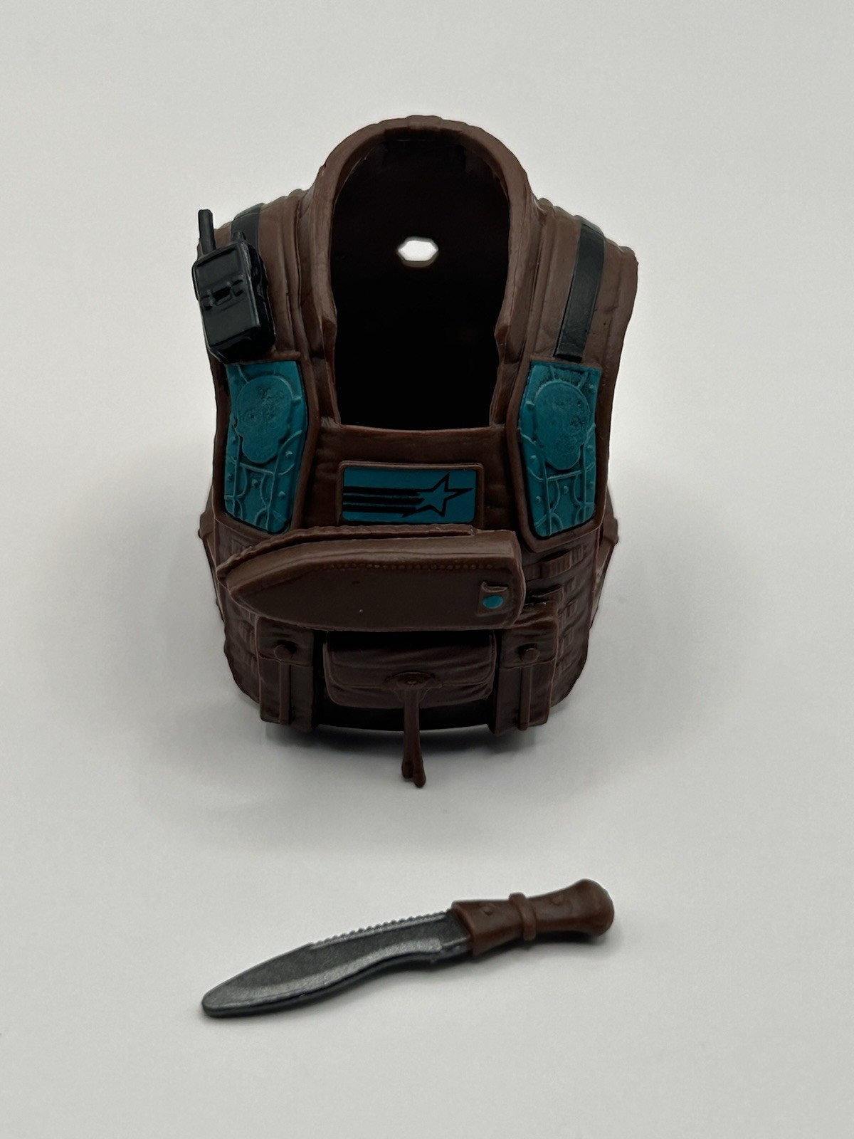 GIJoe Gilet Tattico Sundown Serie Classificata Con Coltello Foraggio Scala 1/12