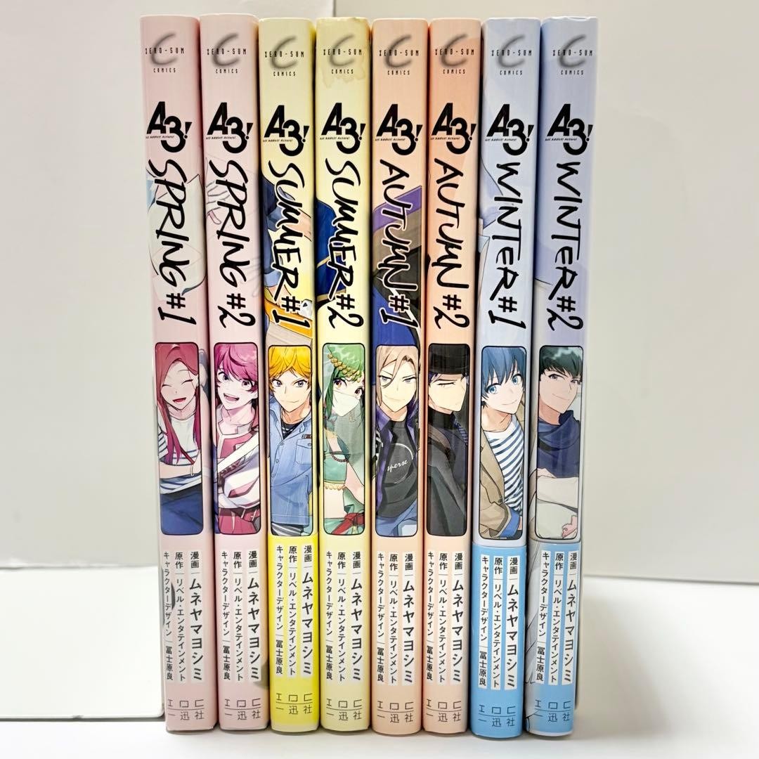 Adattamento fumetto A3 primavera estate autunno inverno vol. Set 1-2 8 libri