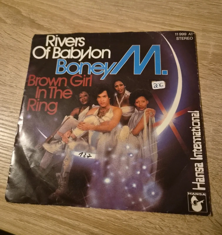Vinyl Single Schallplatte- Boney M