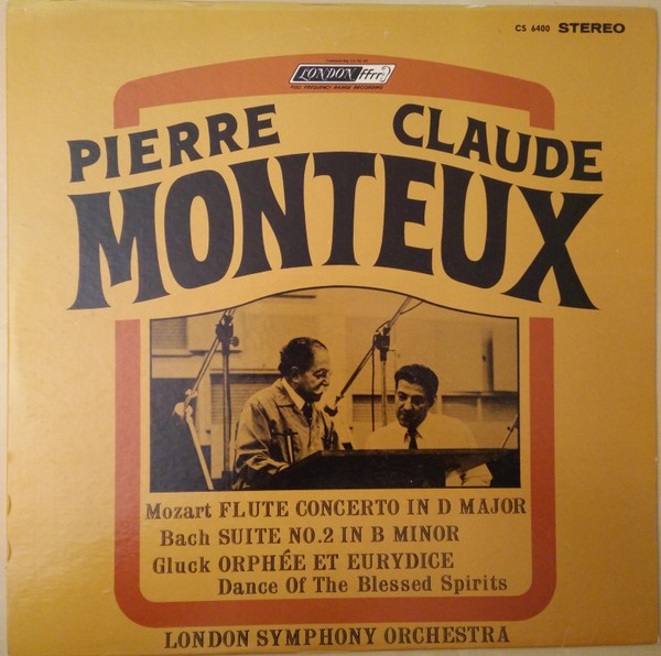 Pierre Monteux, Claude Monteux, London Symphony Orchestra, Wolfgang Amadeus Moza