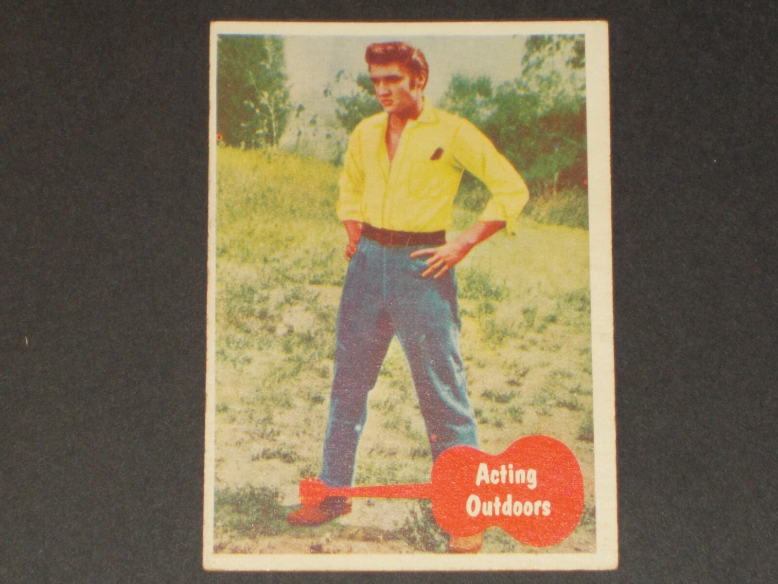 Elvis Presley (R710-1) Topps 1956, #28, CARTOLINA ESTREMAMENTE BELLA!!!!!