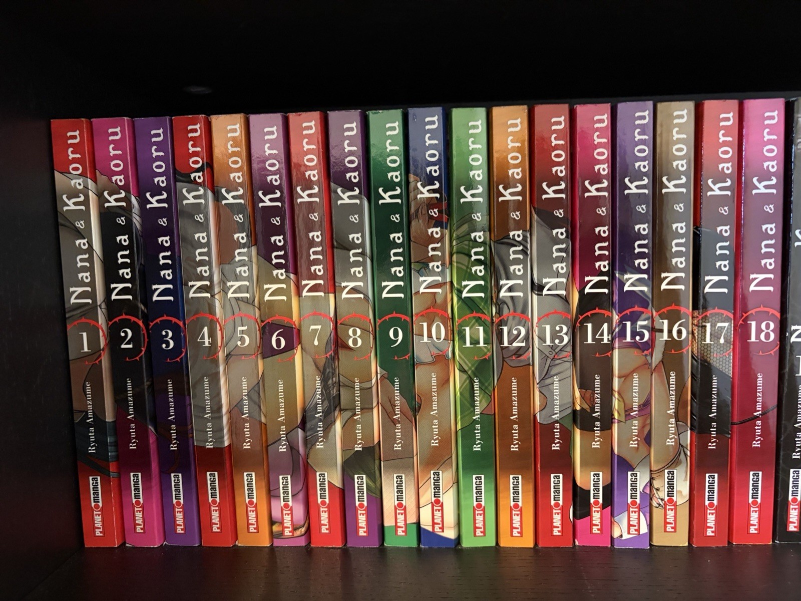 Nana & Kaoru vol. 1-18 + Black Label 1-5 lotto manga Planet Manga